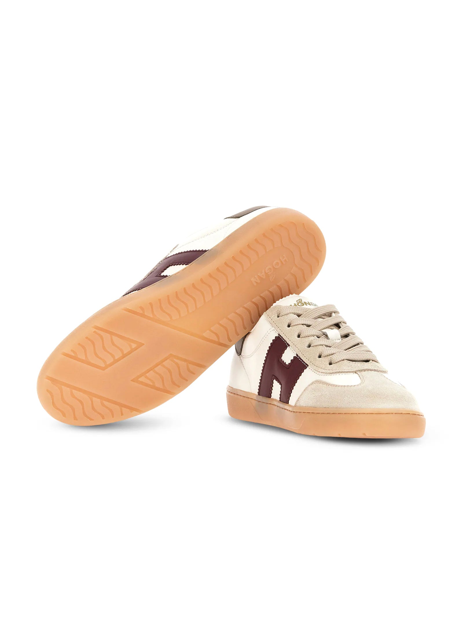 Hogan Sneakers Cool Avorio Bordeaux-4