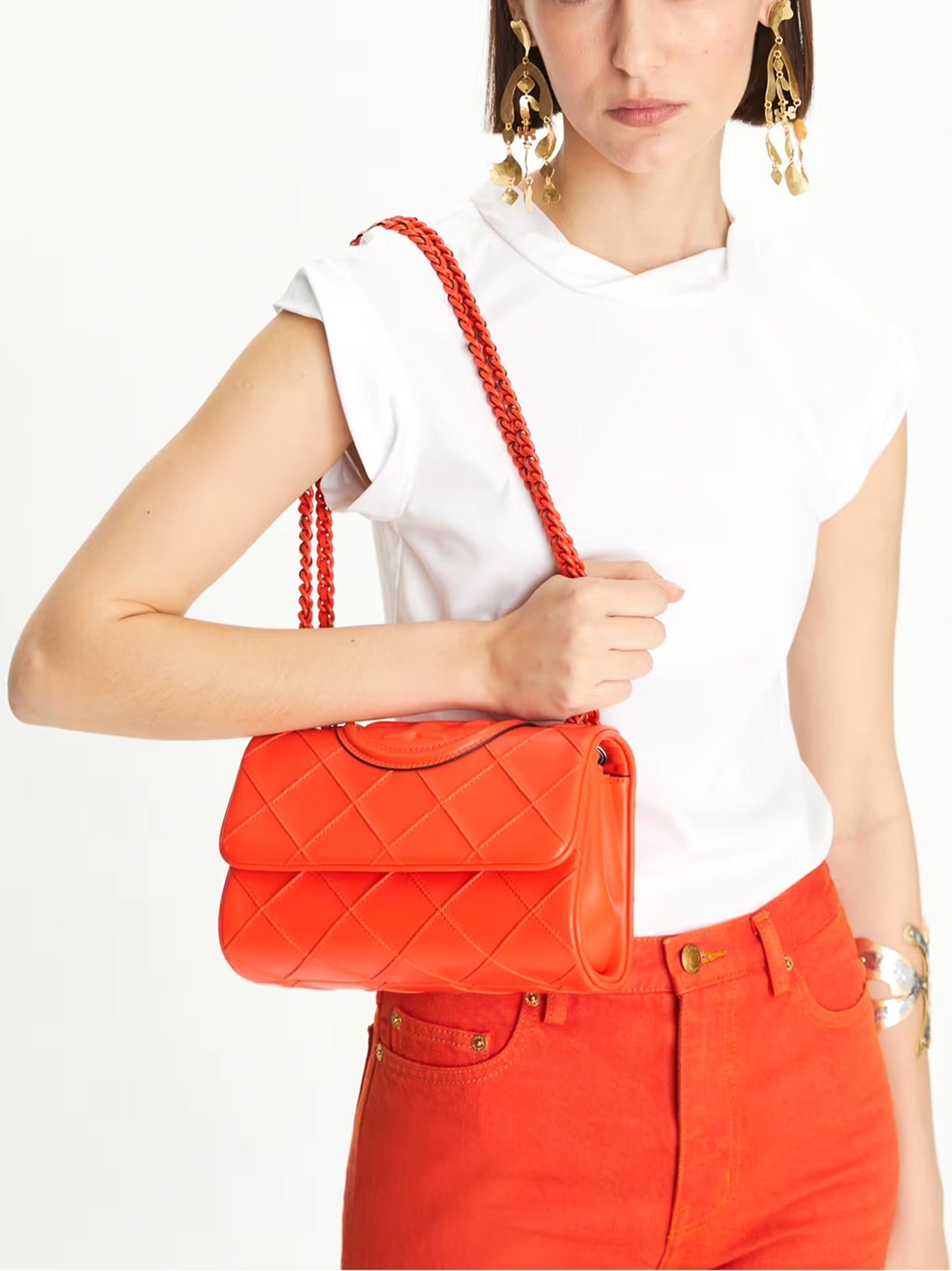 Small Fleming Soft Shoulder Bag-4