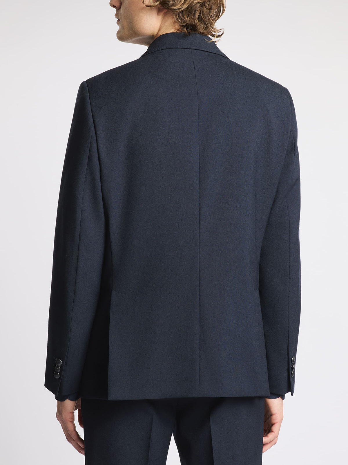 Fay Giacca Travel Jacket 2 Bottoni Blue-3
