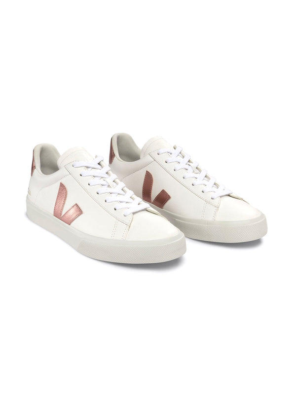 Sneakers Campo Chromefree Leather White Nacre-2