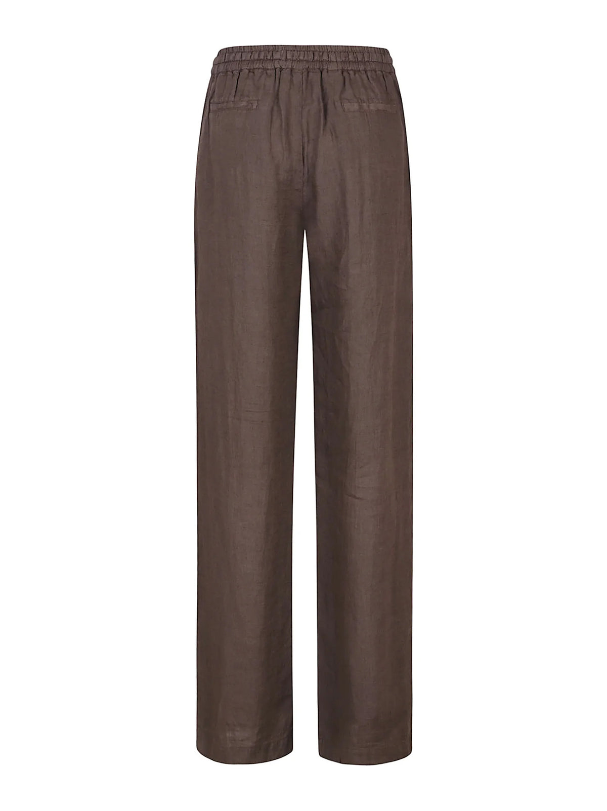 Easy Pantalone Con Coulisse Lino-2