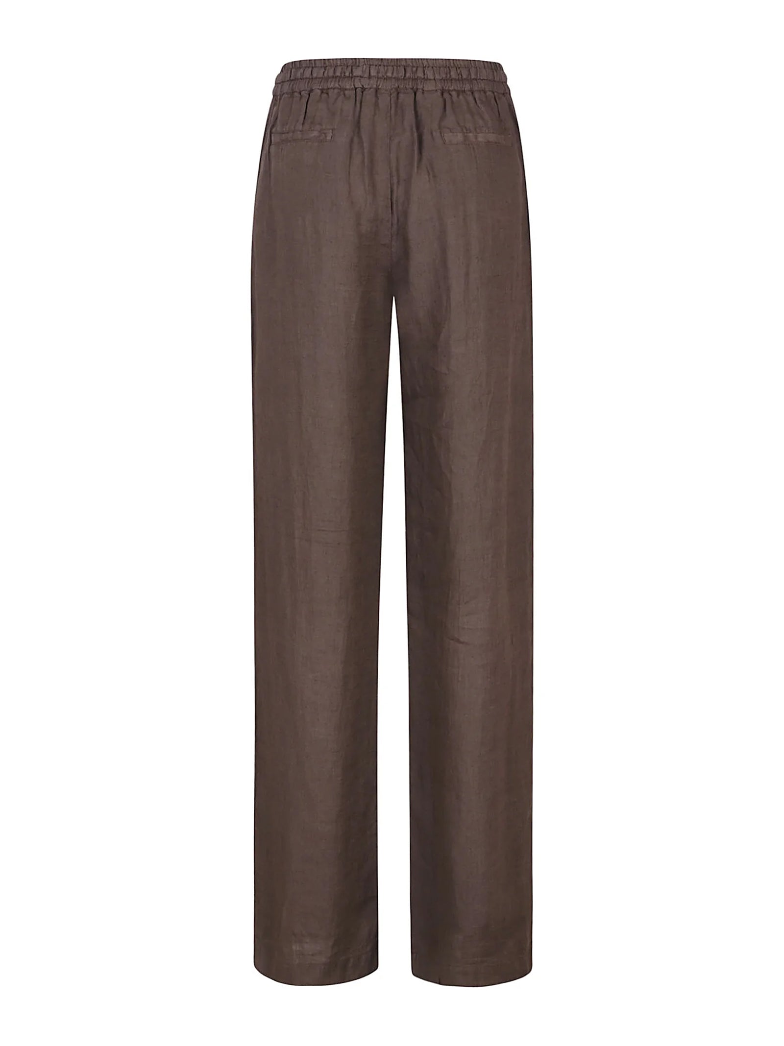 Easy Pantalone Con Coulisse Lino-2