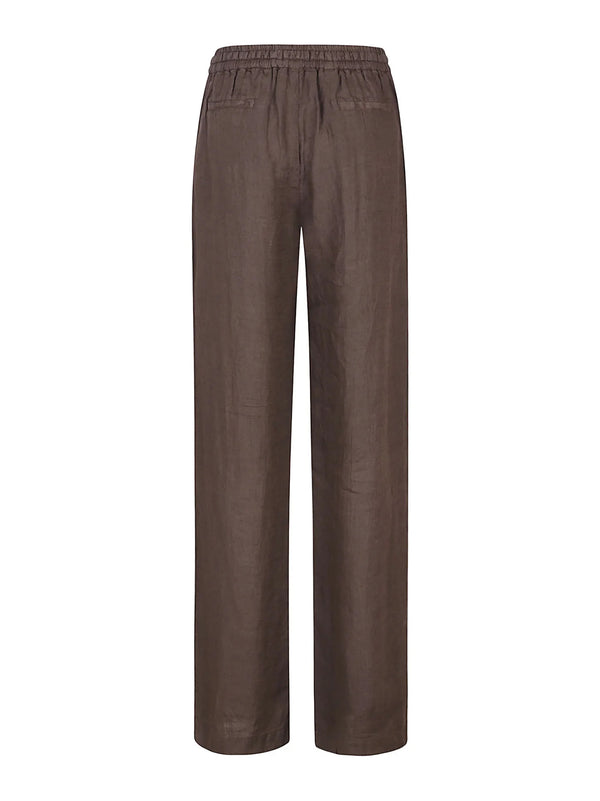 Easy Pantalone Con Coulisse Lino-2