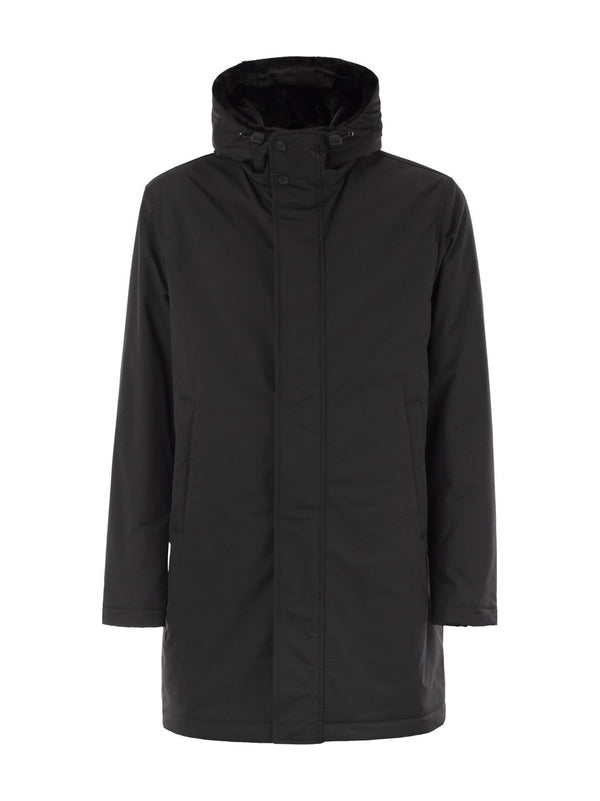 Parka Herno Lungo In Keystone E Light Faux Fur