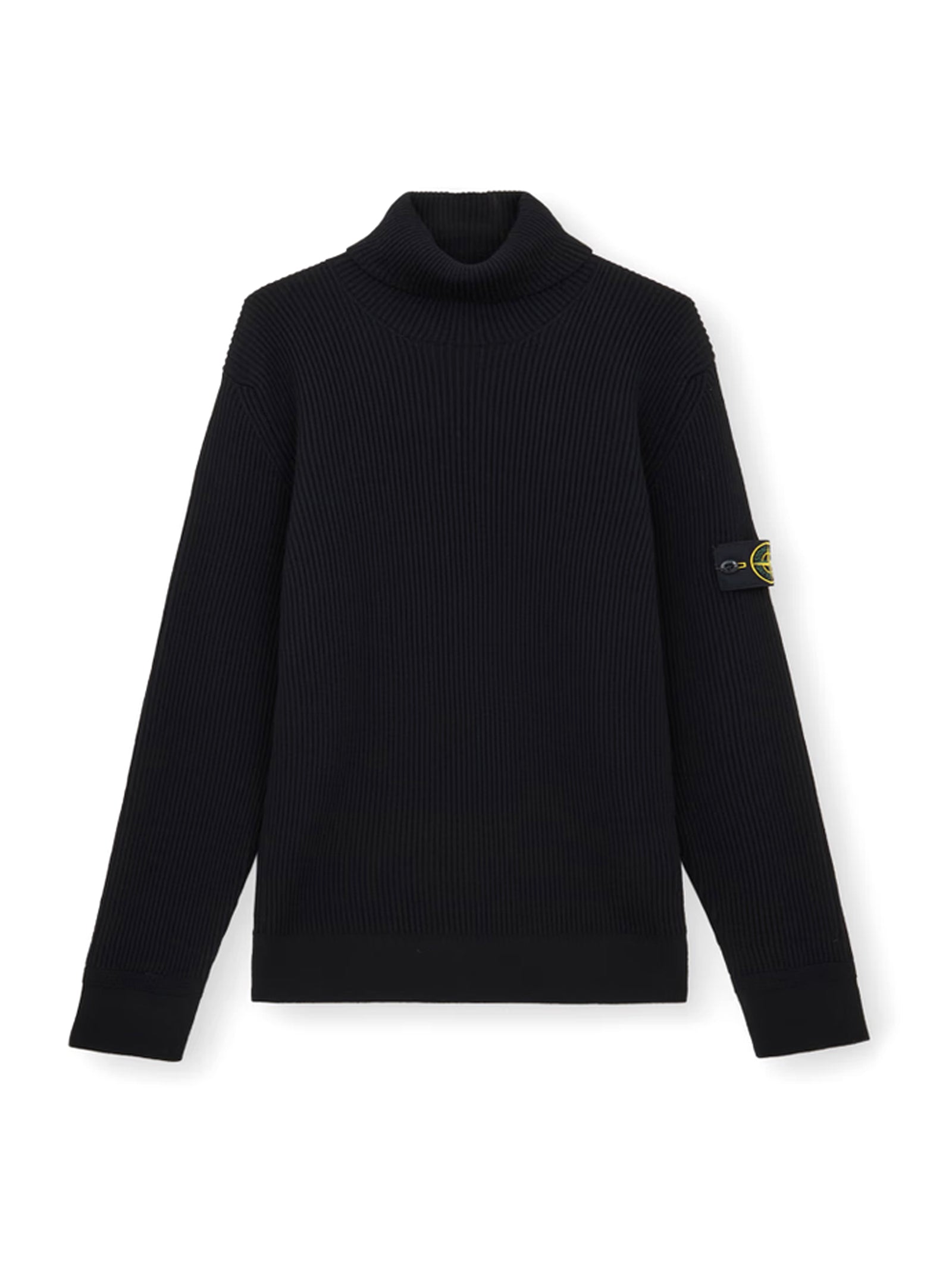 Maglia Collo Alto Full Rib-1