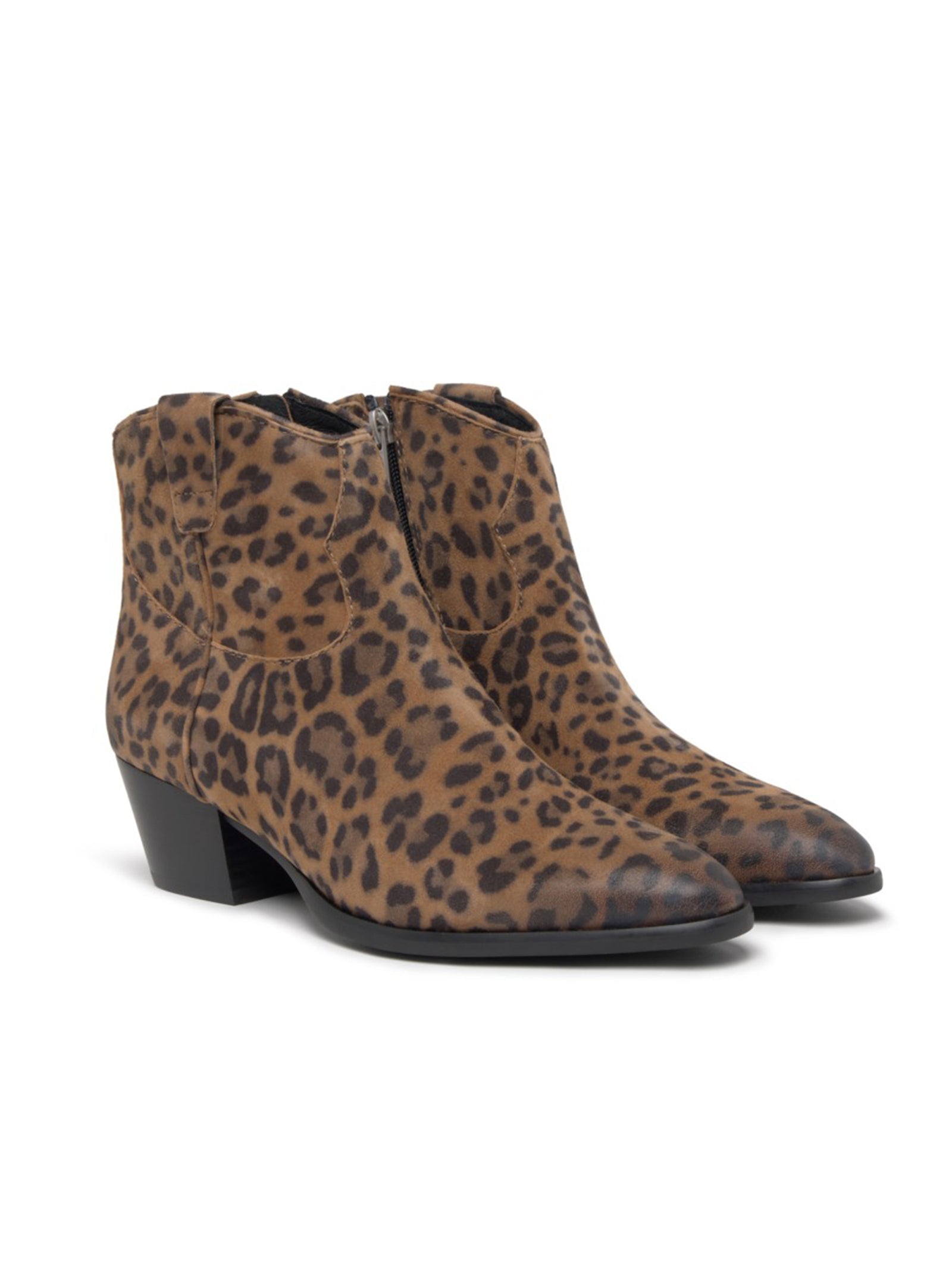 Ash Texano Basso Suede Leopard-2