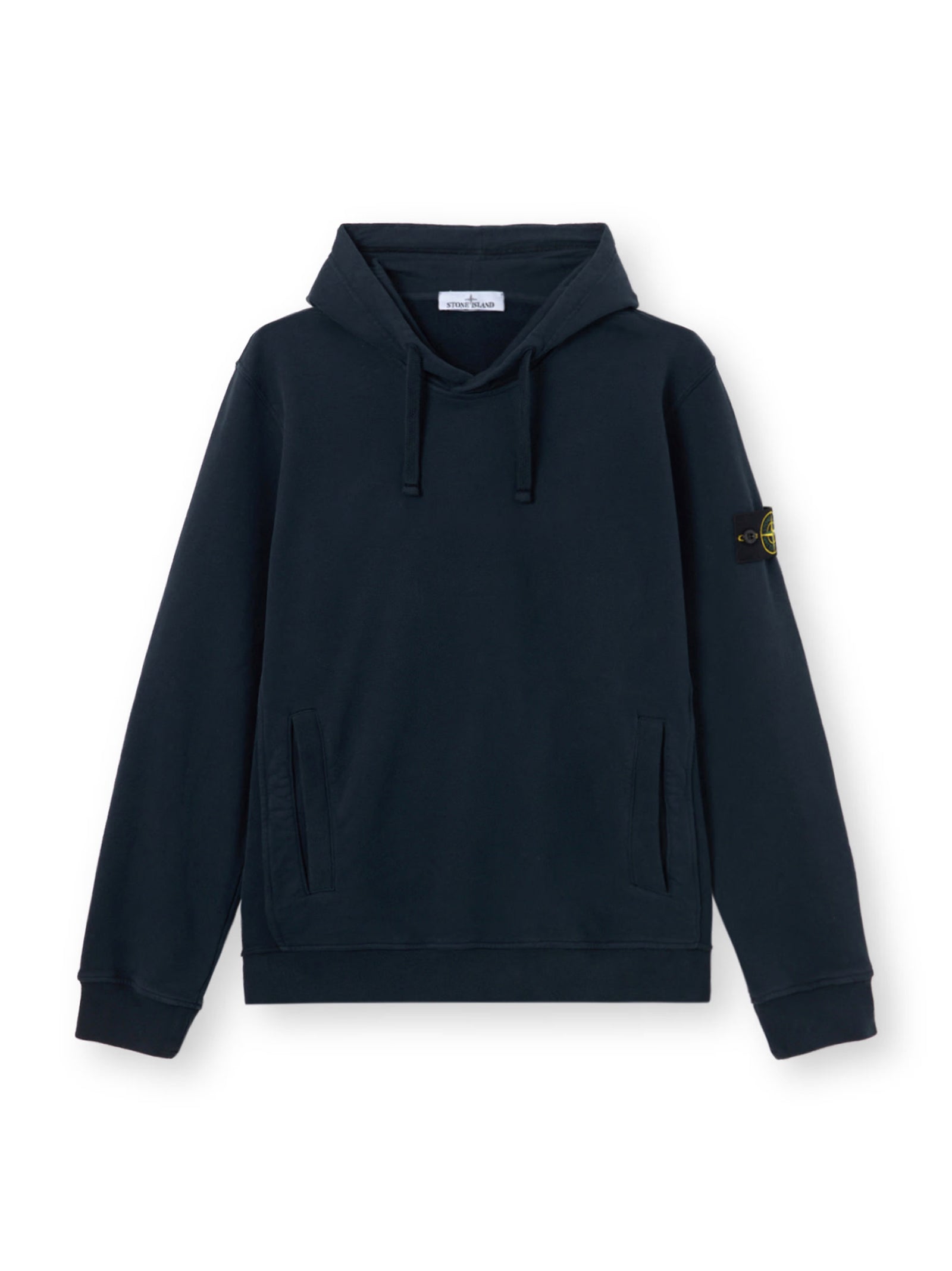 Stone Island Felpa Vestibilità Regular Con Cappuccio E Tasca A Marsupio-1