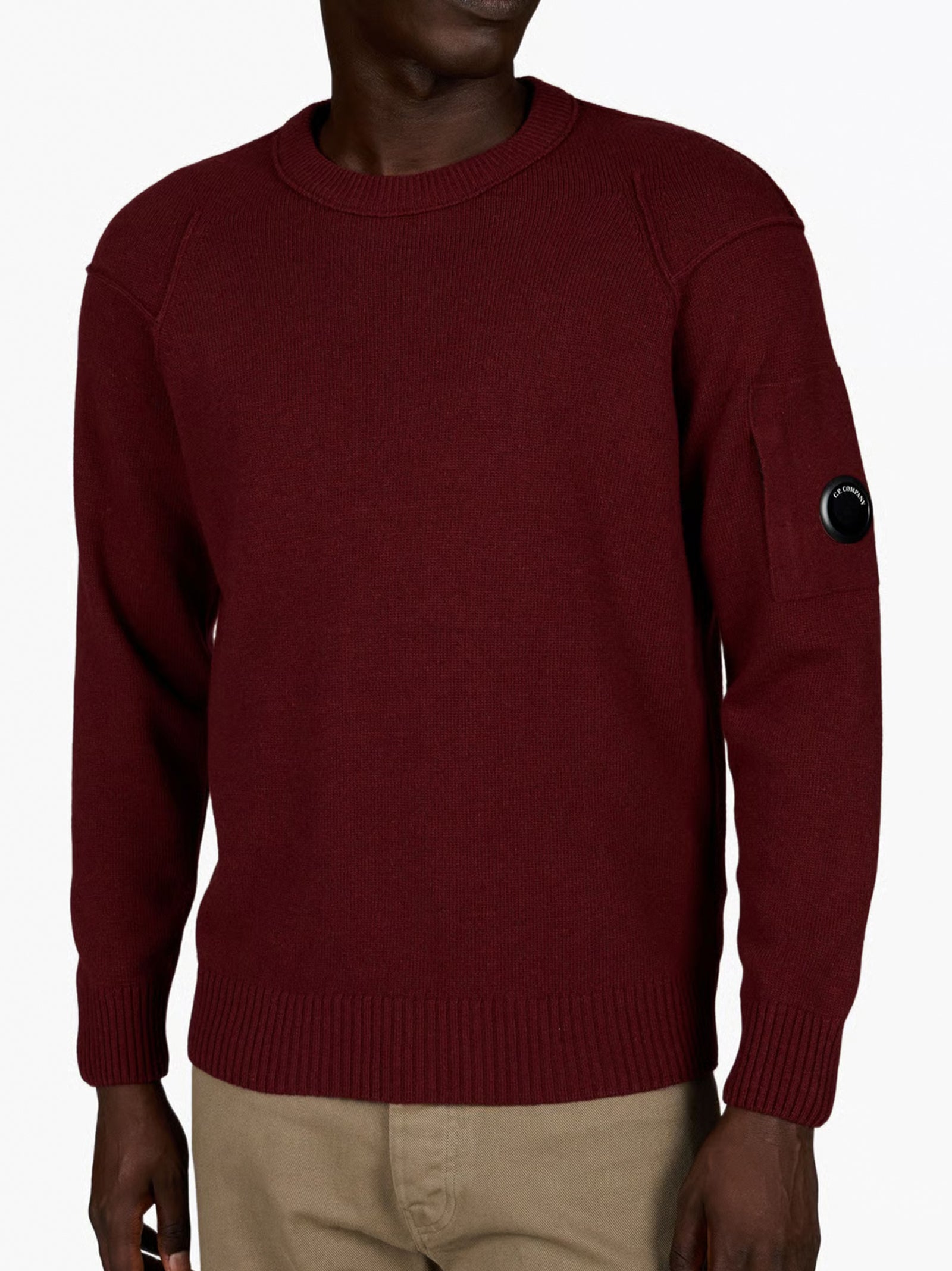 Cp Company Maglia Girocollo Andorra Red-2