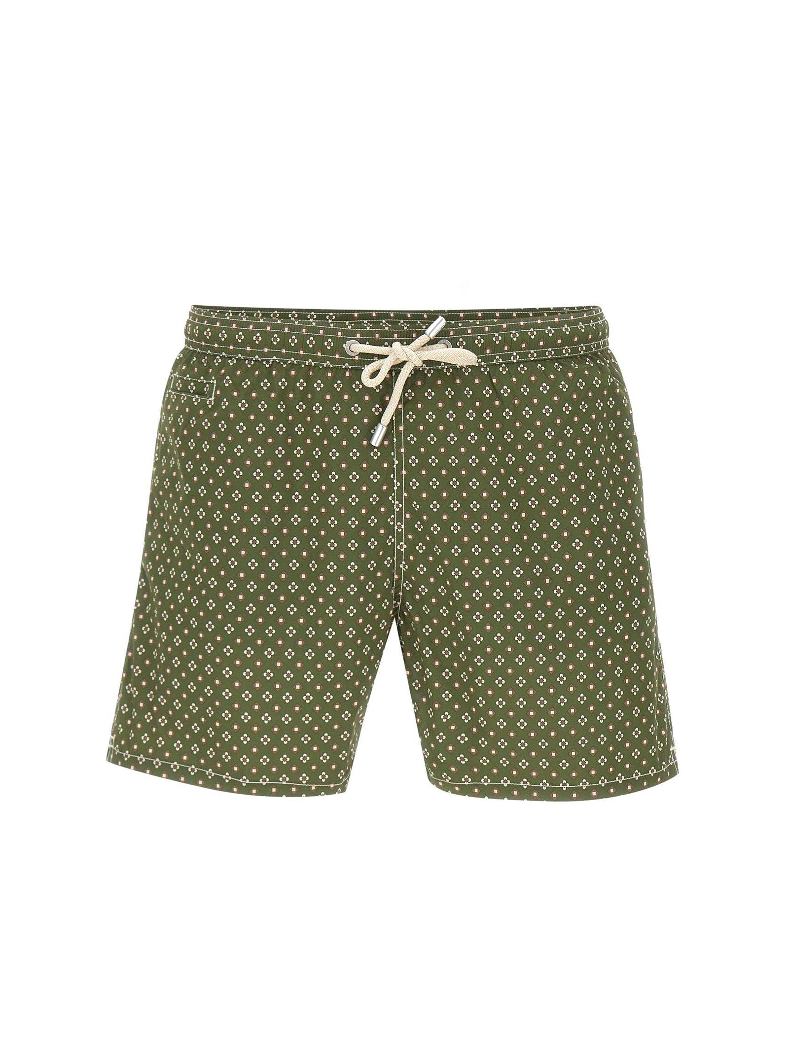 Saint Barth Boxer Mare Swimshort Dew Tie Verde-1
