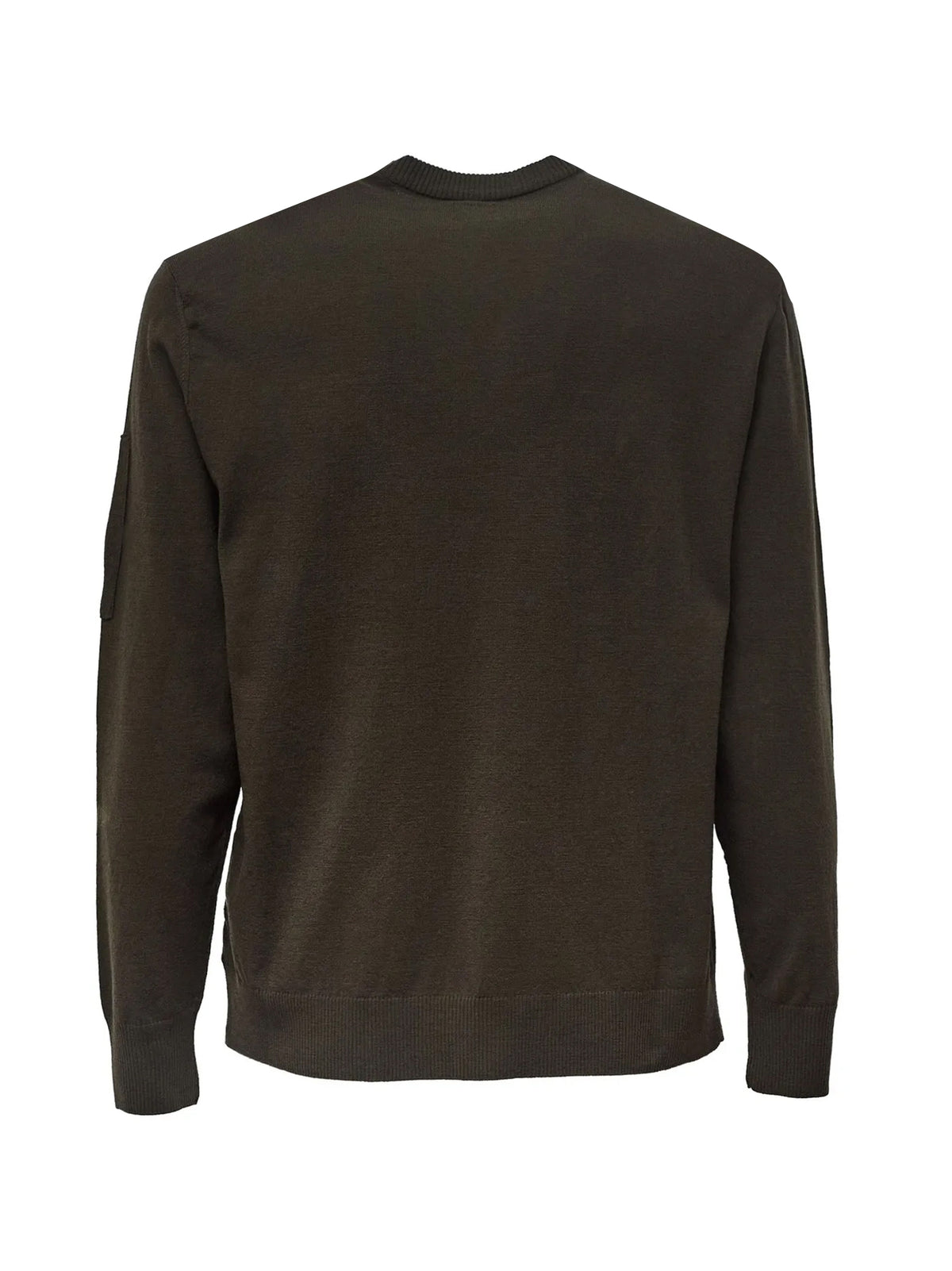 Cp Company Maglia Girocollo Lana Merino Ivy Green-2