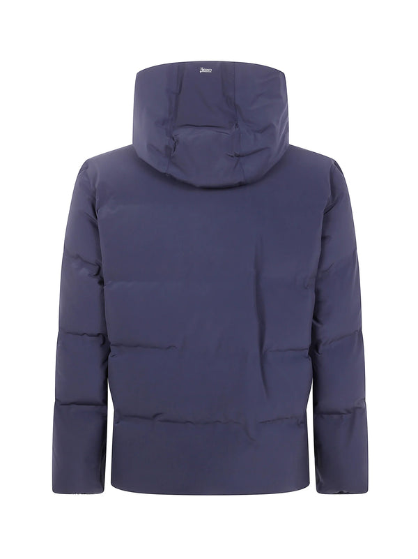 Herno Piumino Corto Blu-2