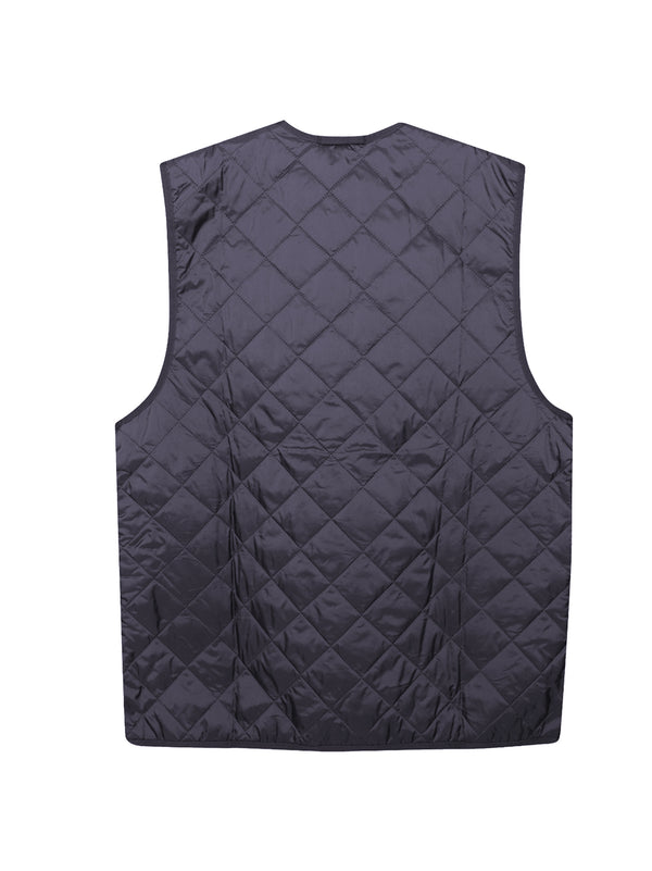 Gilet Trapuntato Con Zip Nella Fodera-2