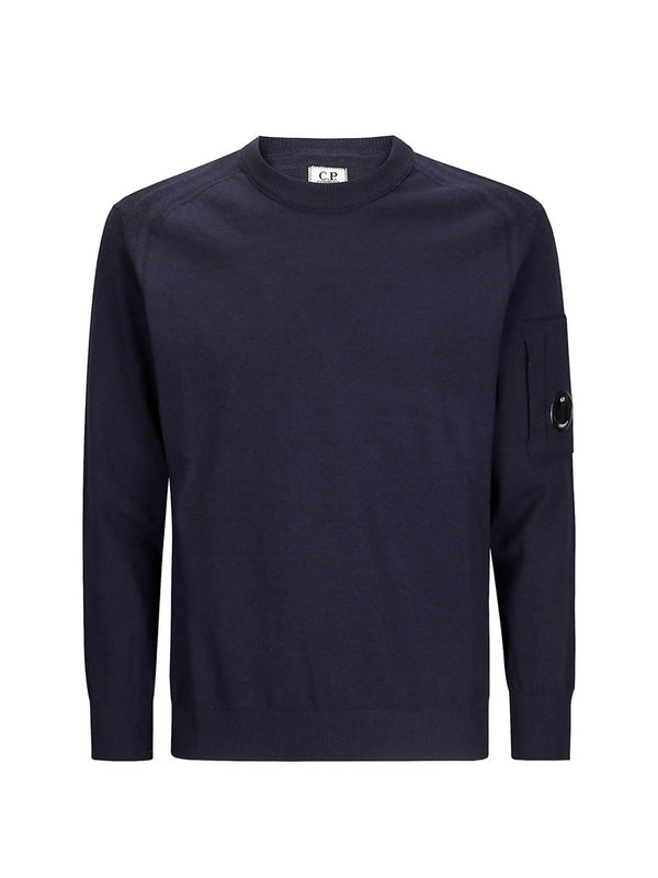 Cp Company Maglia Girocollo Extrafine Merino Wool