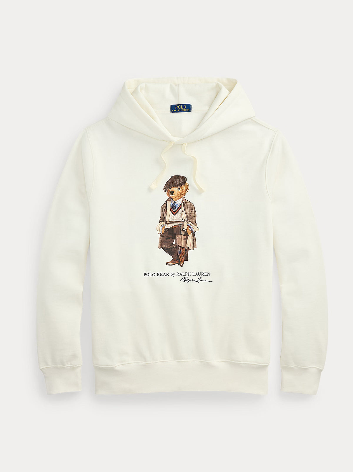 Polo Ralph Lauren Felpa Con Cappuccio Polo Bear Bianco-1