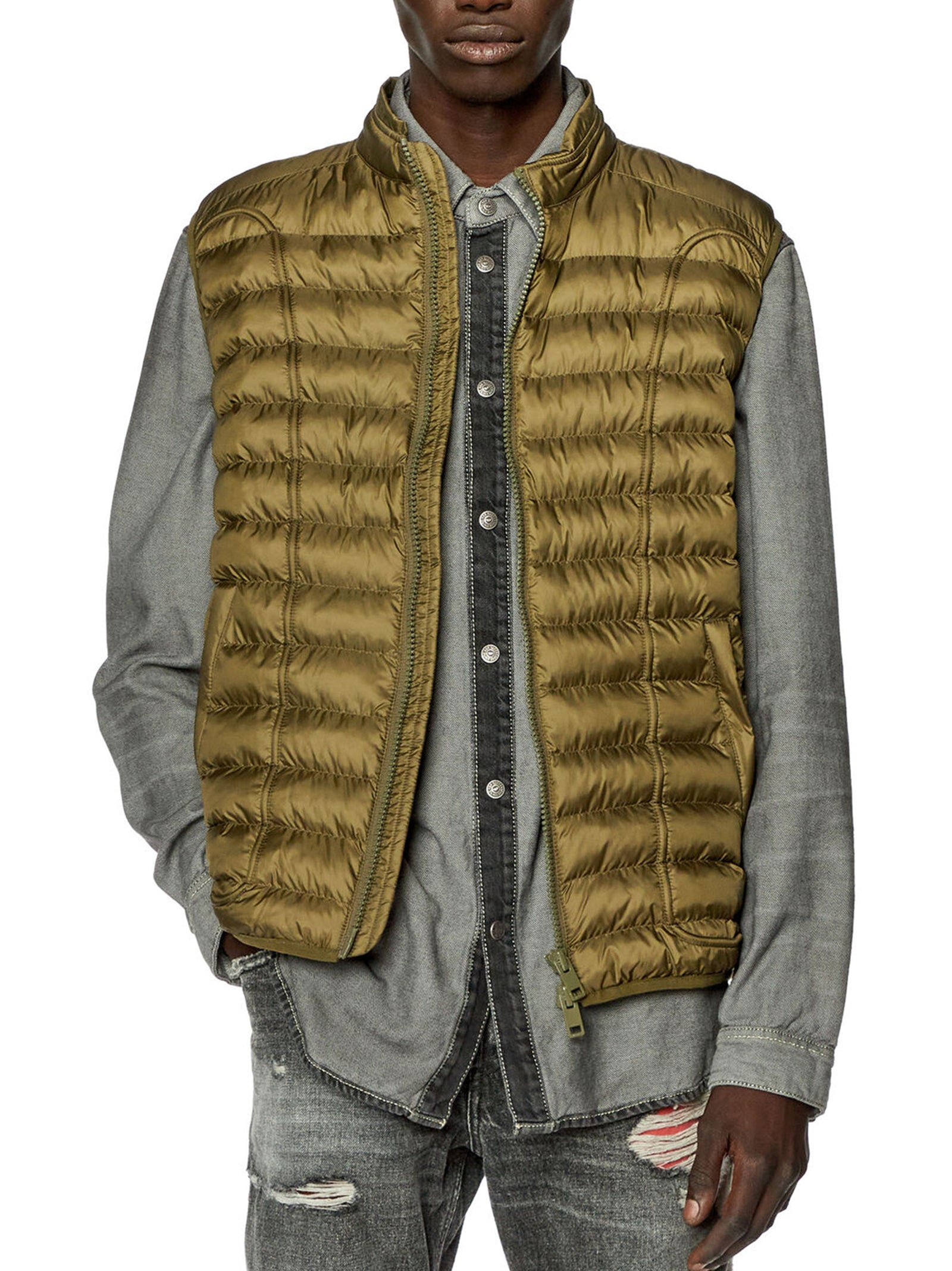 Hawkyl Sl Gilet Piumino Zip-2