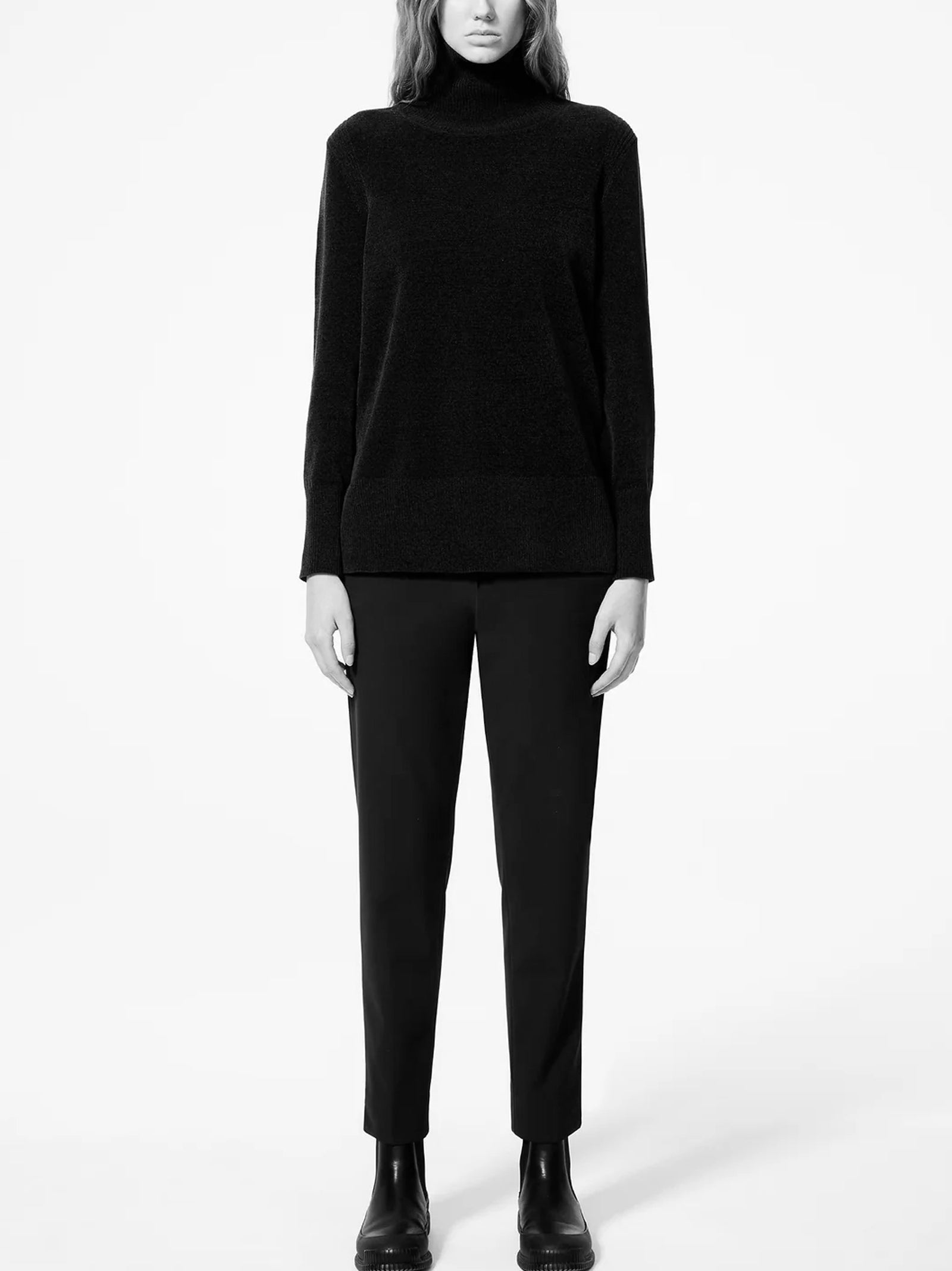 Rrd Maglia Collo Alto Velvet-2