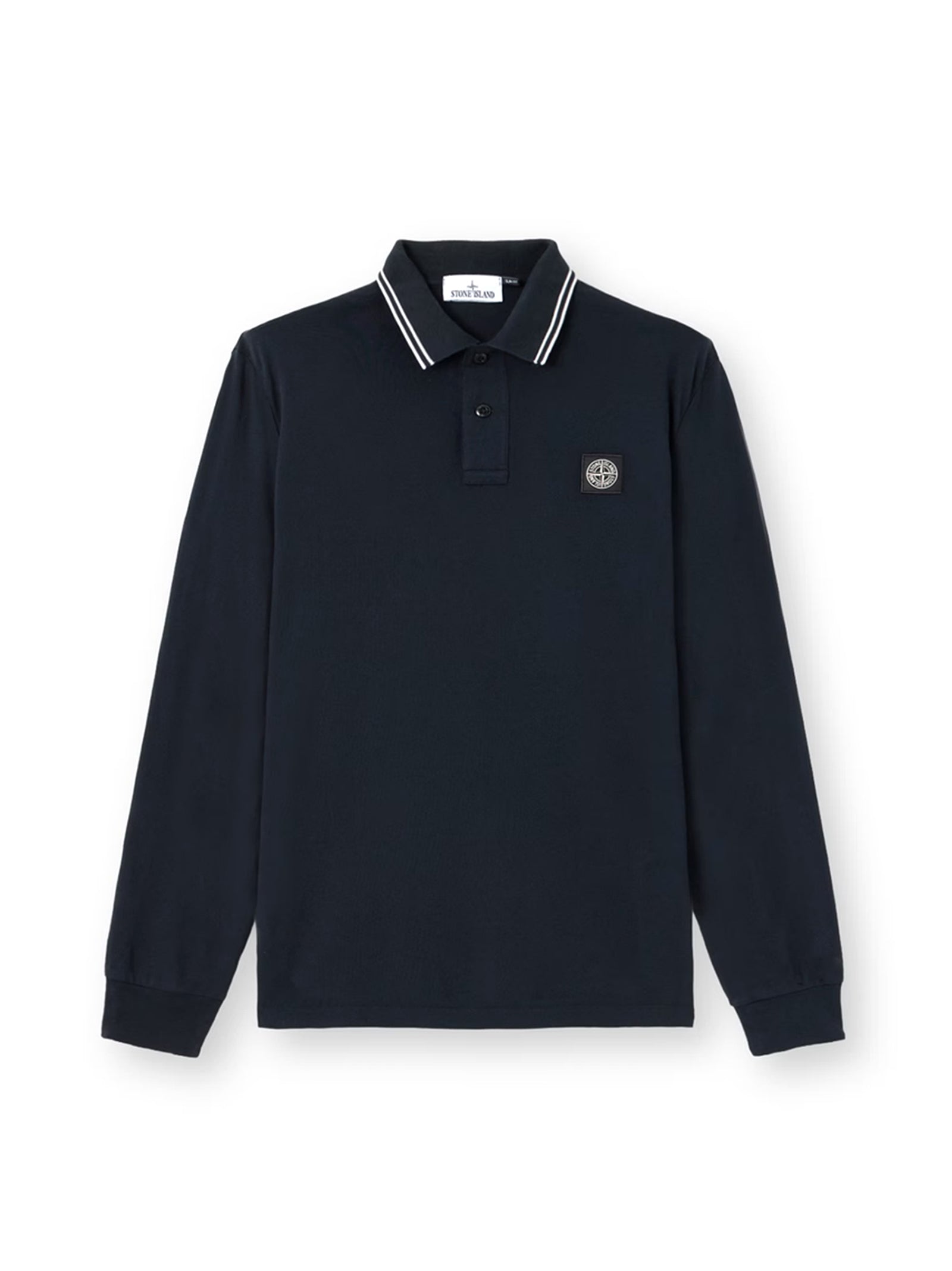 Polo Vestibilità Slim A Manica Lunga-1