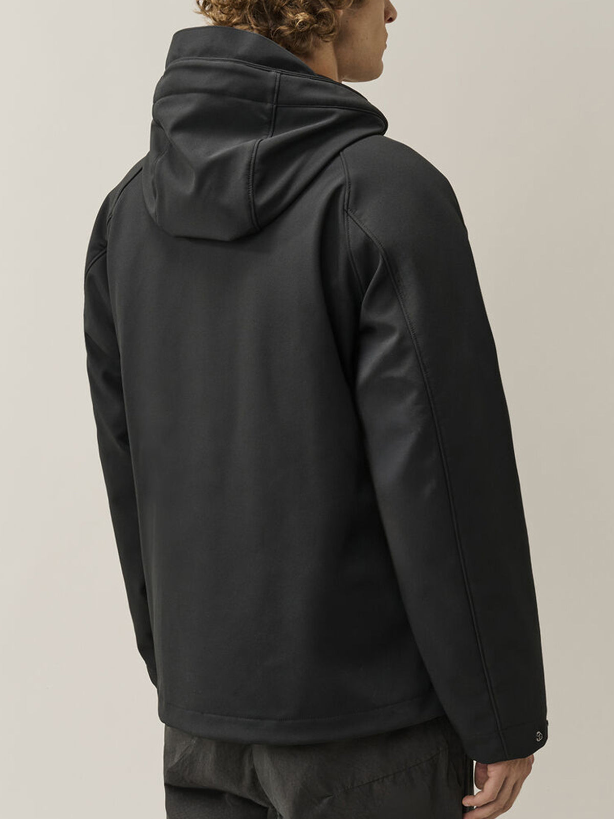 Cp Company Giacca  C.P. Shell-R Padded Hooded Lens Nera-3