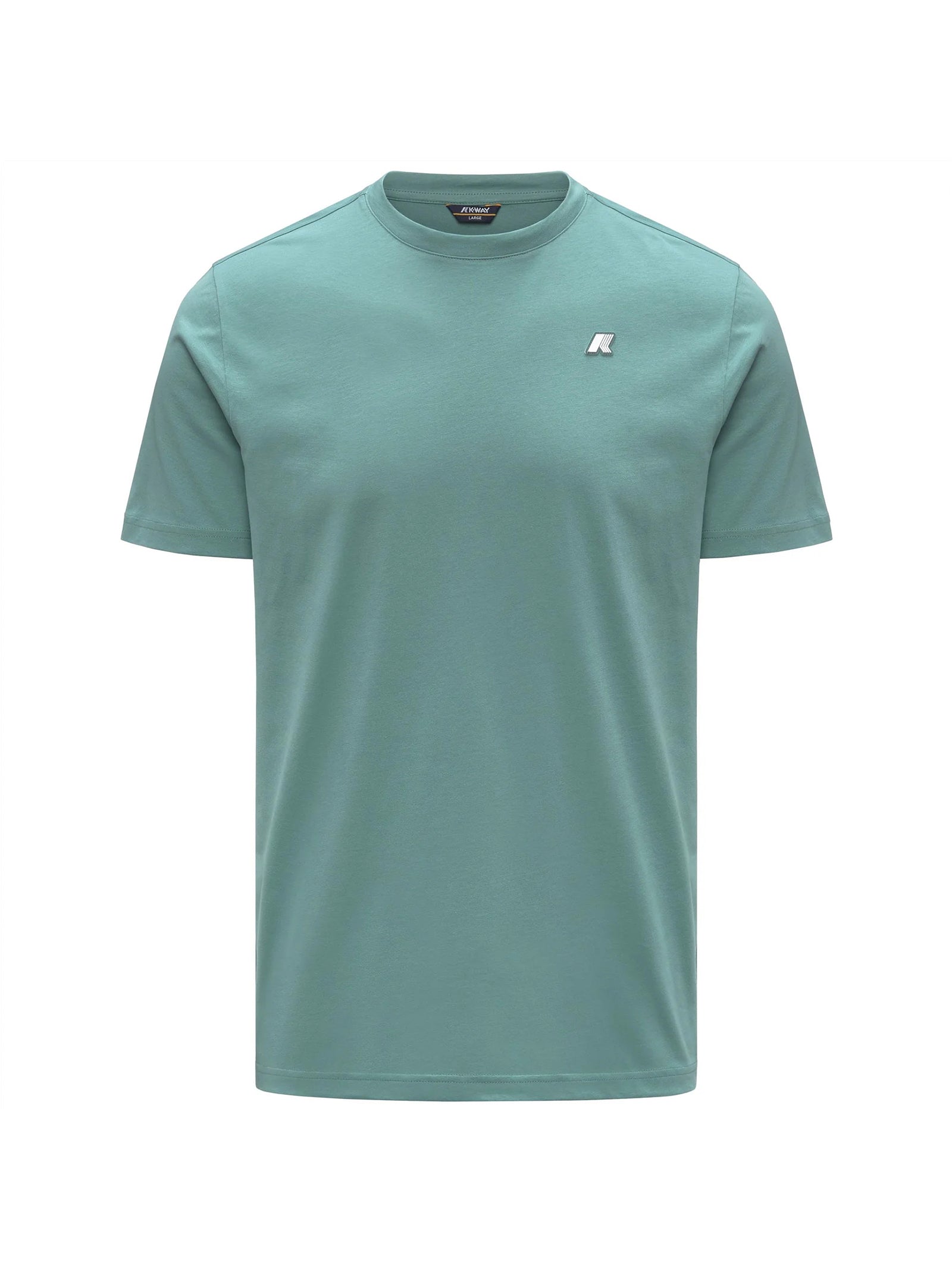 T-Shirt Odom Jersey Slim Green Mine-1