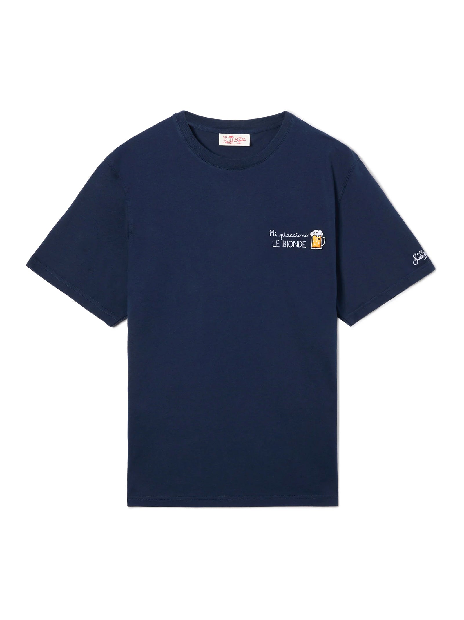Saint Barth T-Shirt Birre Bionde-1