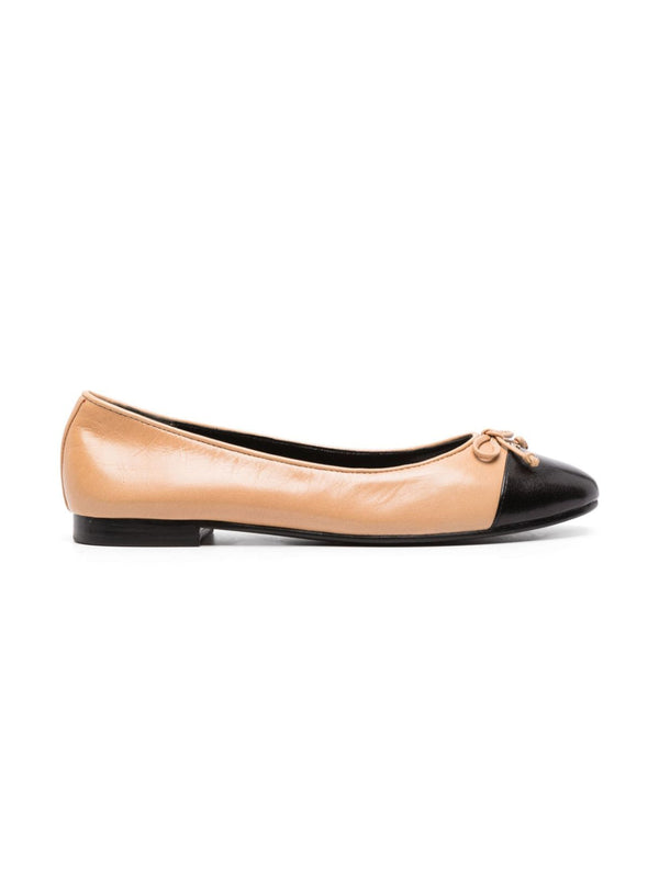 Ballerina Con Punta A Contrasto