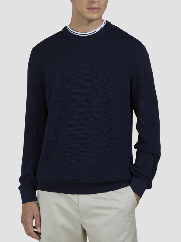 Maglia Girocollo In Cotone Tinto Capo-2