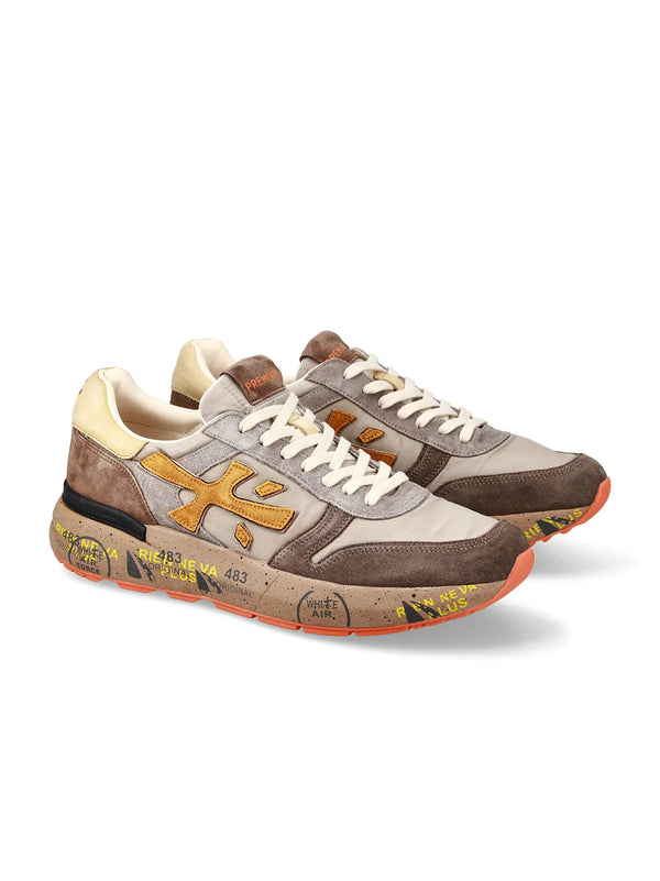 Premiata Sneakers Mickvar 7866 Taupe/Brown-2