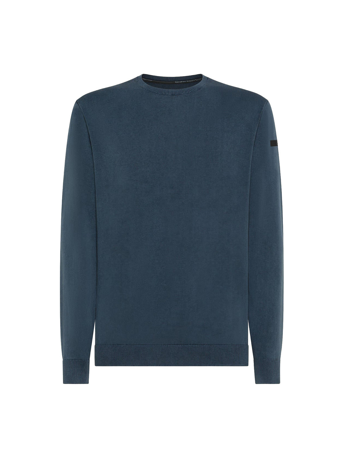 Rrd Maglia Techno Wash Round 16  Knit Royal Blu-1