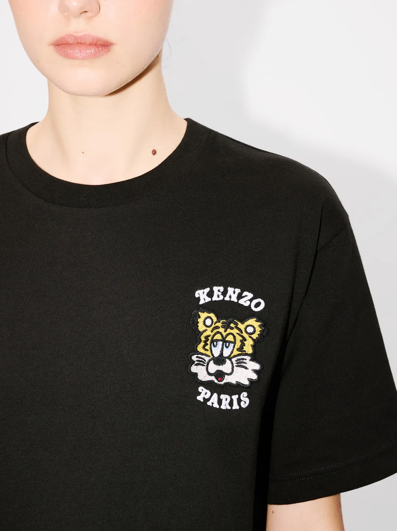 T-Shirt Ricamata Unisex Kenzo Verdy Market-3