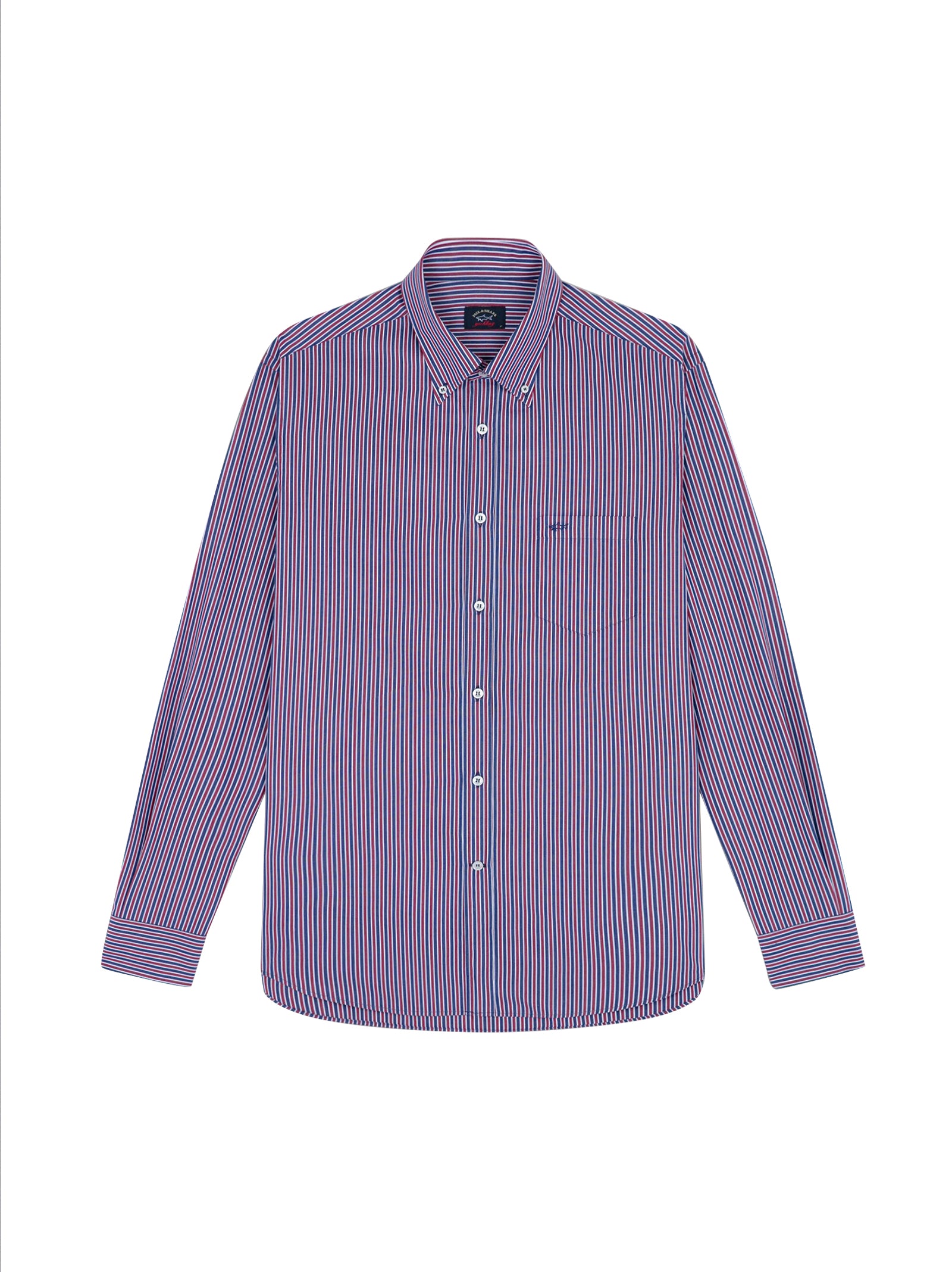 Camicia In Popeline Di Cotone Righe-1
