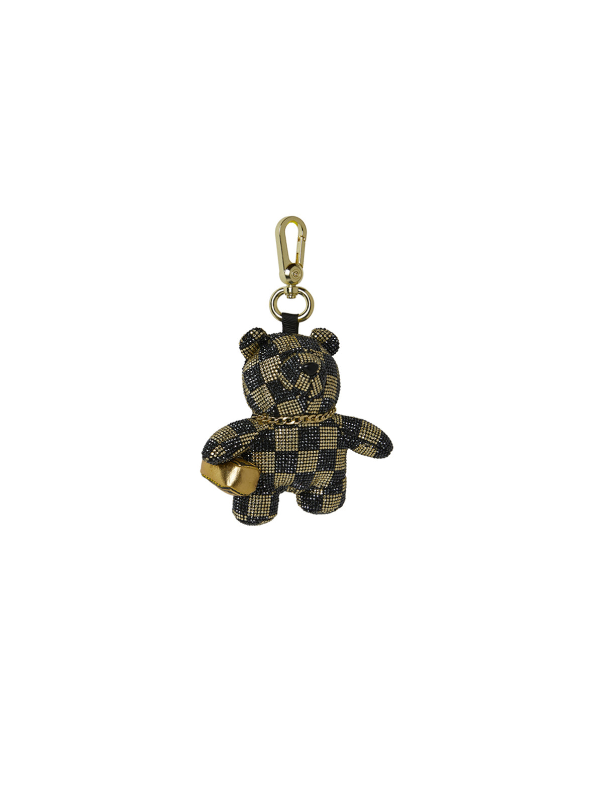 Gold And Dangerous Bear Cub Keychain-2