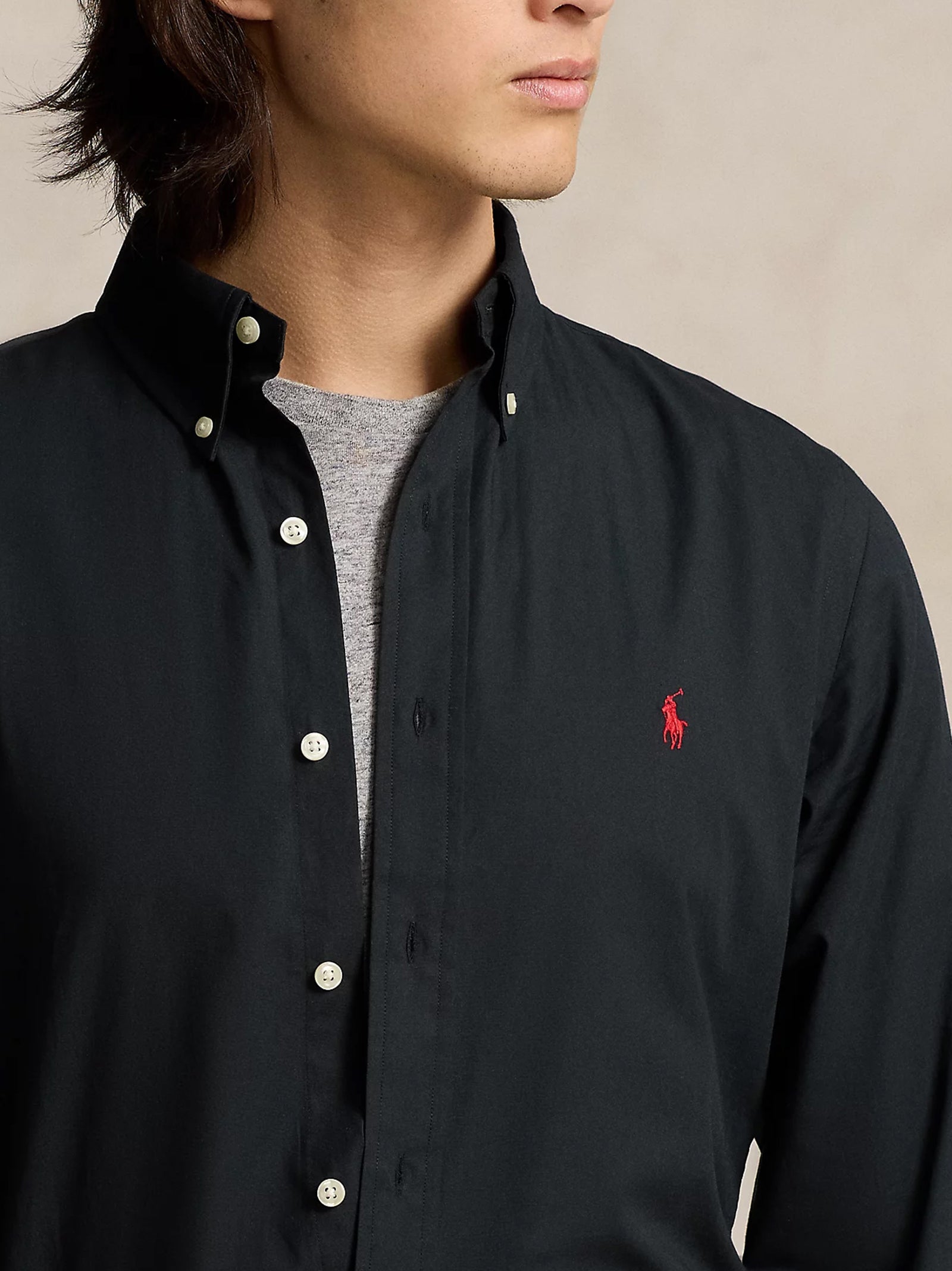 Camicia In Popeline Stretch-2
