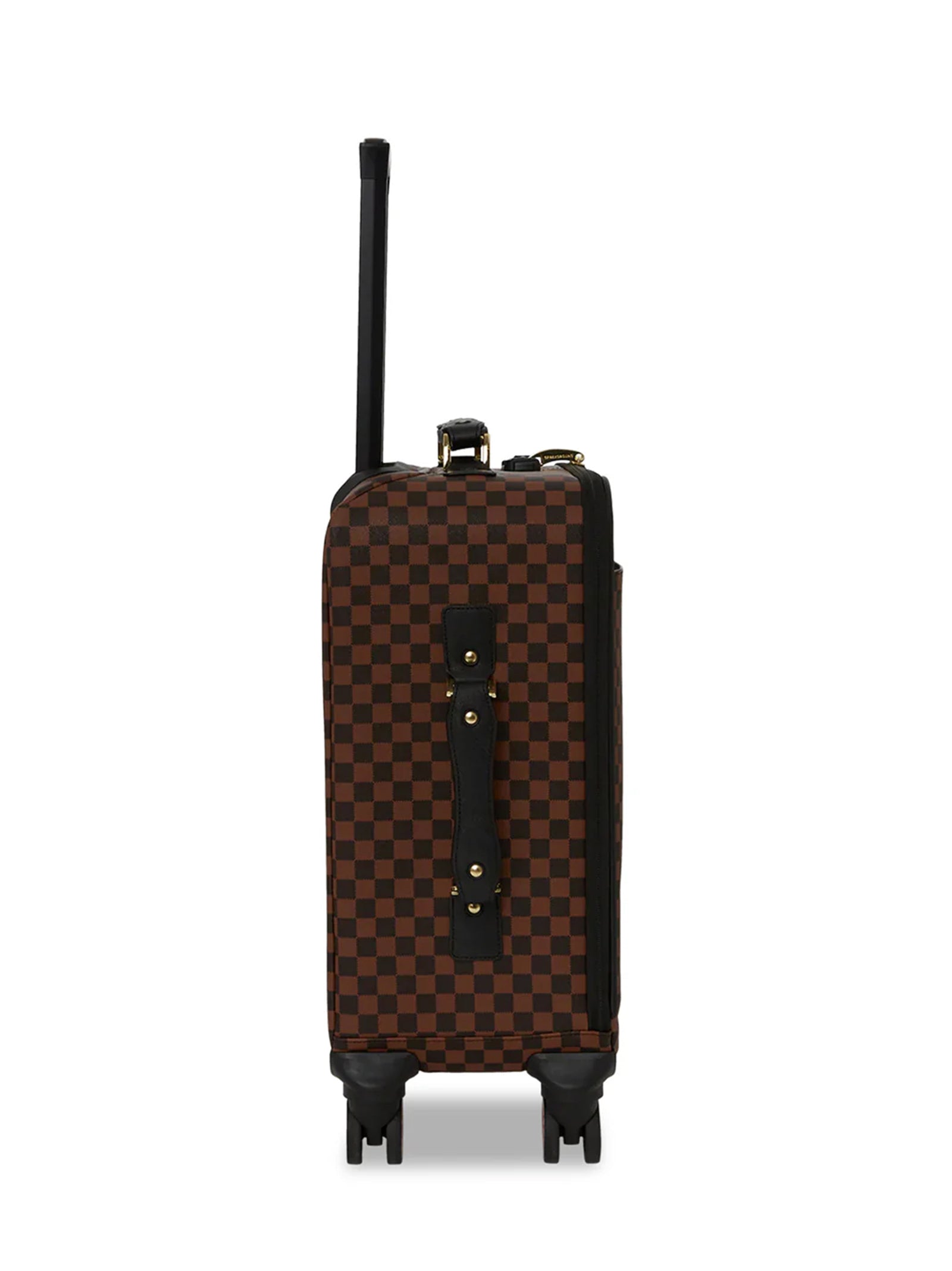 Trolley Sprayground Sawtooth Sharks In Paris Carry-On Luggage Marrone-2