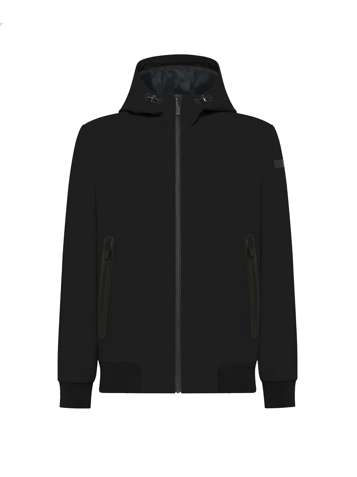 RRD Giacca termica con cappuccio nera-1