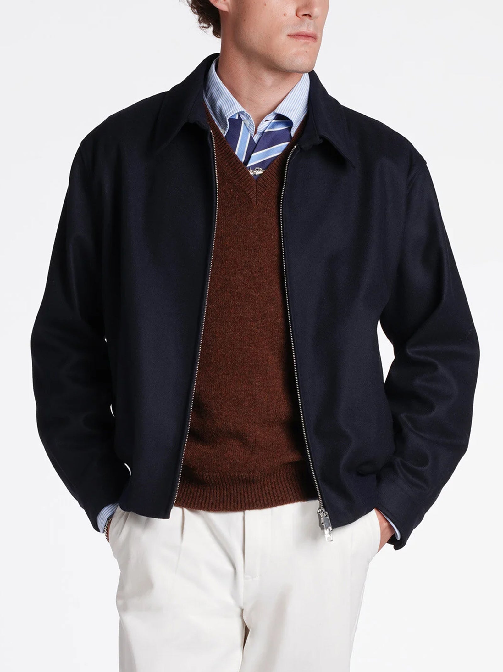 Baracuta Giubbino Melton G18 Deep Blue-2