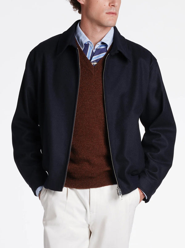 Baracuta Giubbino Melton G18 Deep Blue-2