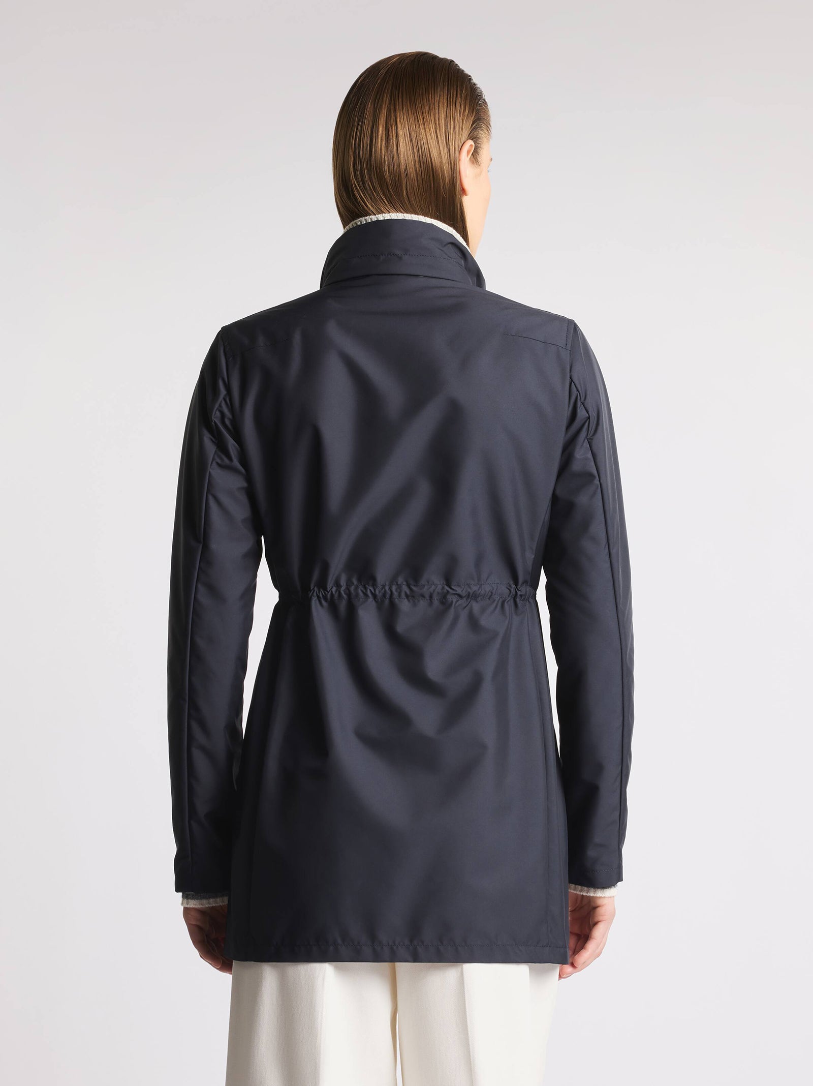 Virginia Coat In Popeline Tecnico-3