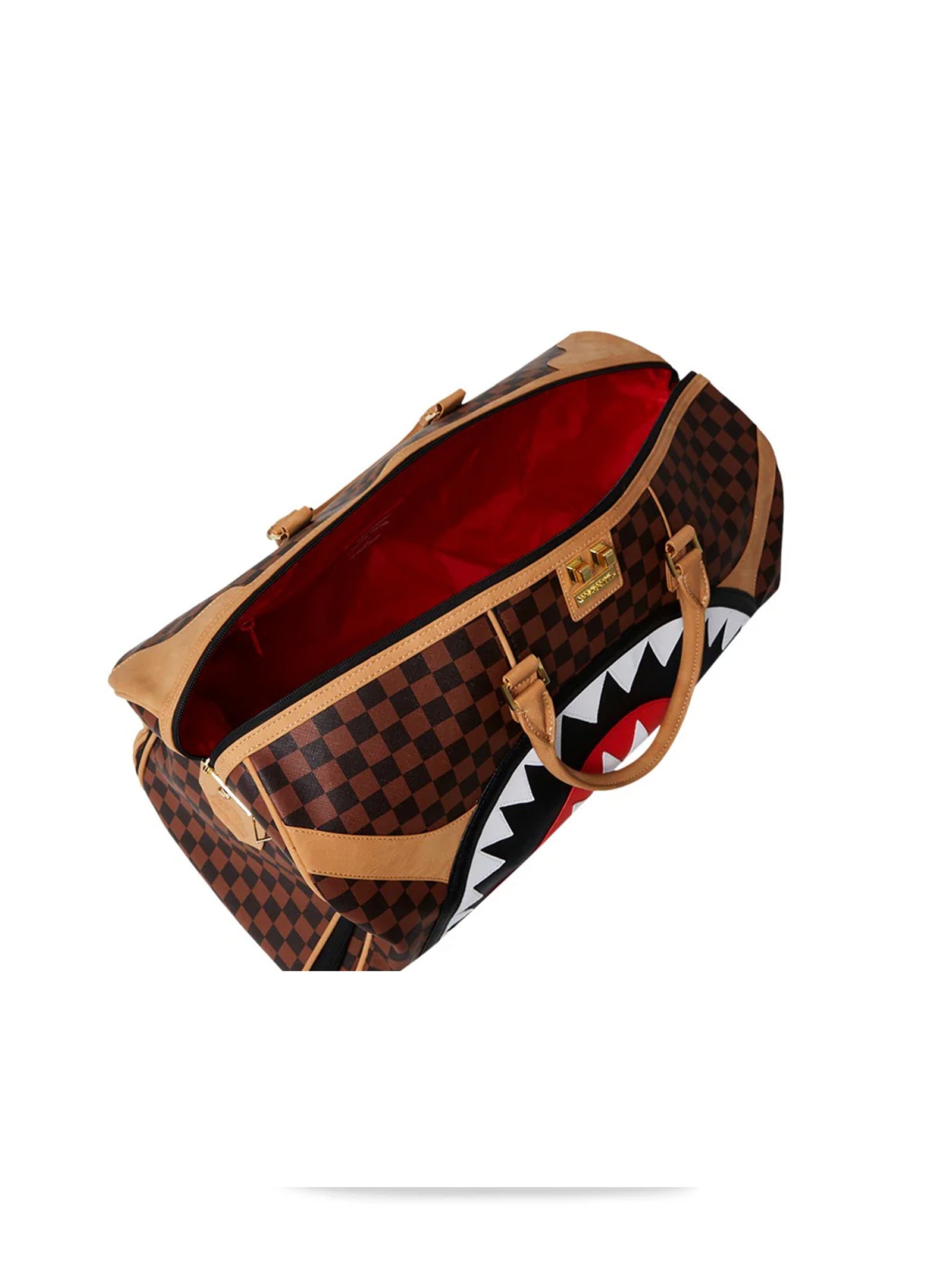 Borsone Sprayground Hennyville Duffle Marrone-4