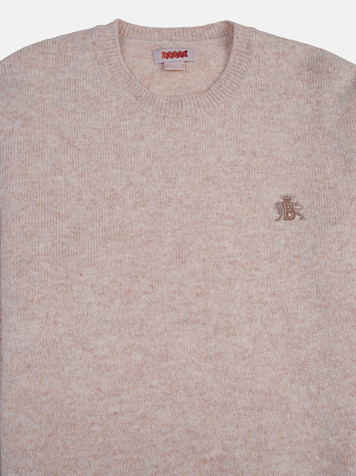 Baracuta Maglia girocollo Shetland Antique White-4
