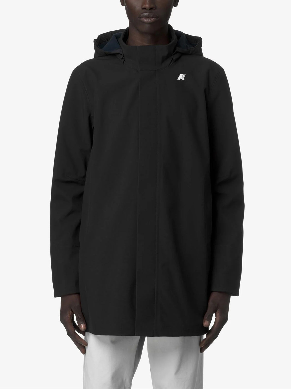 K-Way Giacca Duke Bonded Black P-Blue D-3