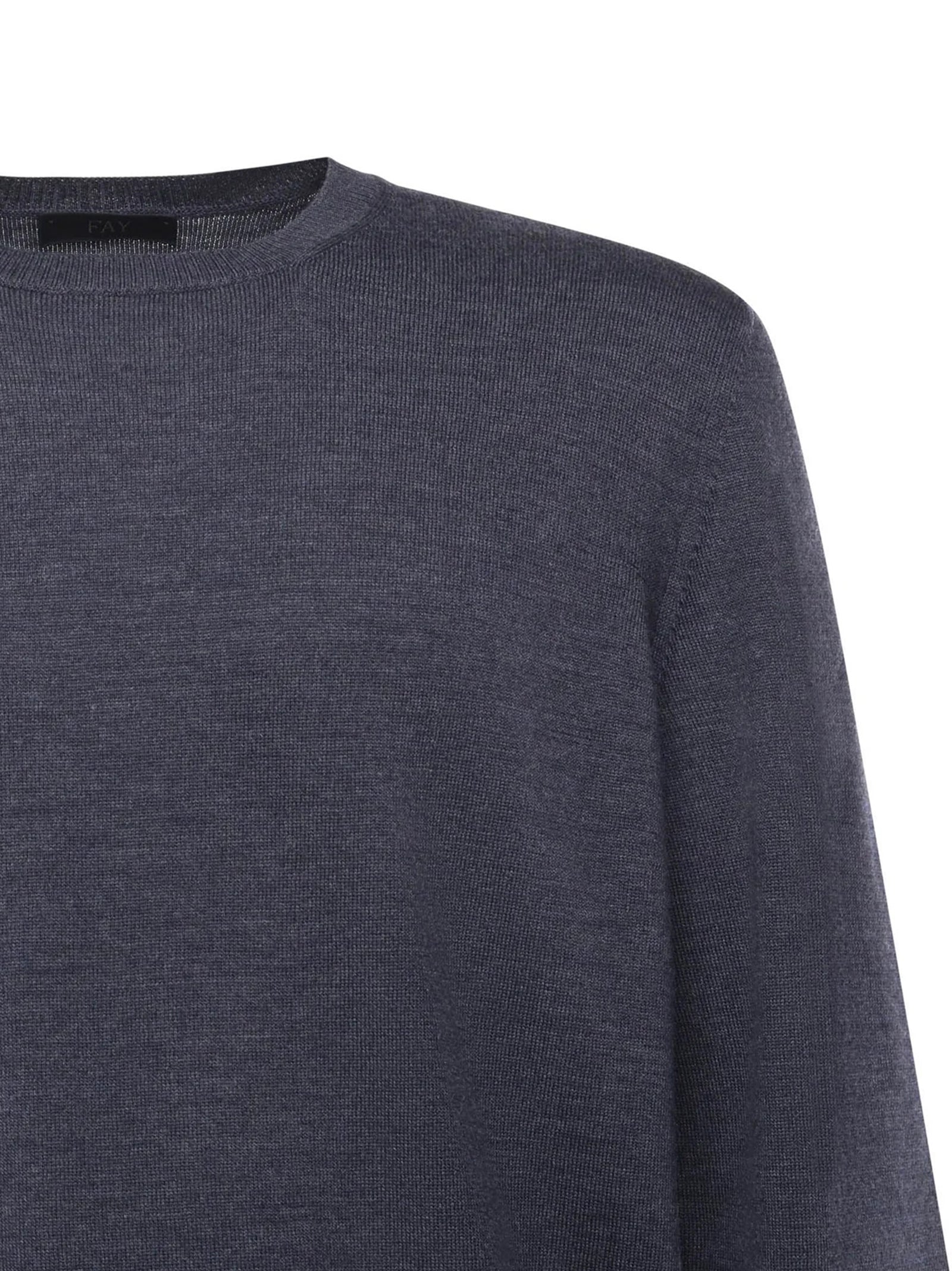 Fay Maglia Girocollo Lana-3