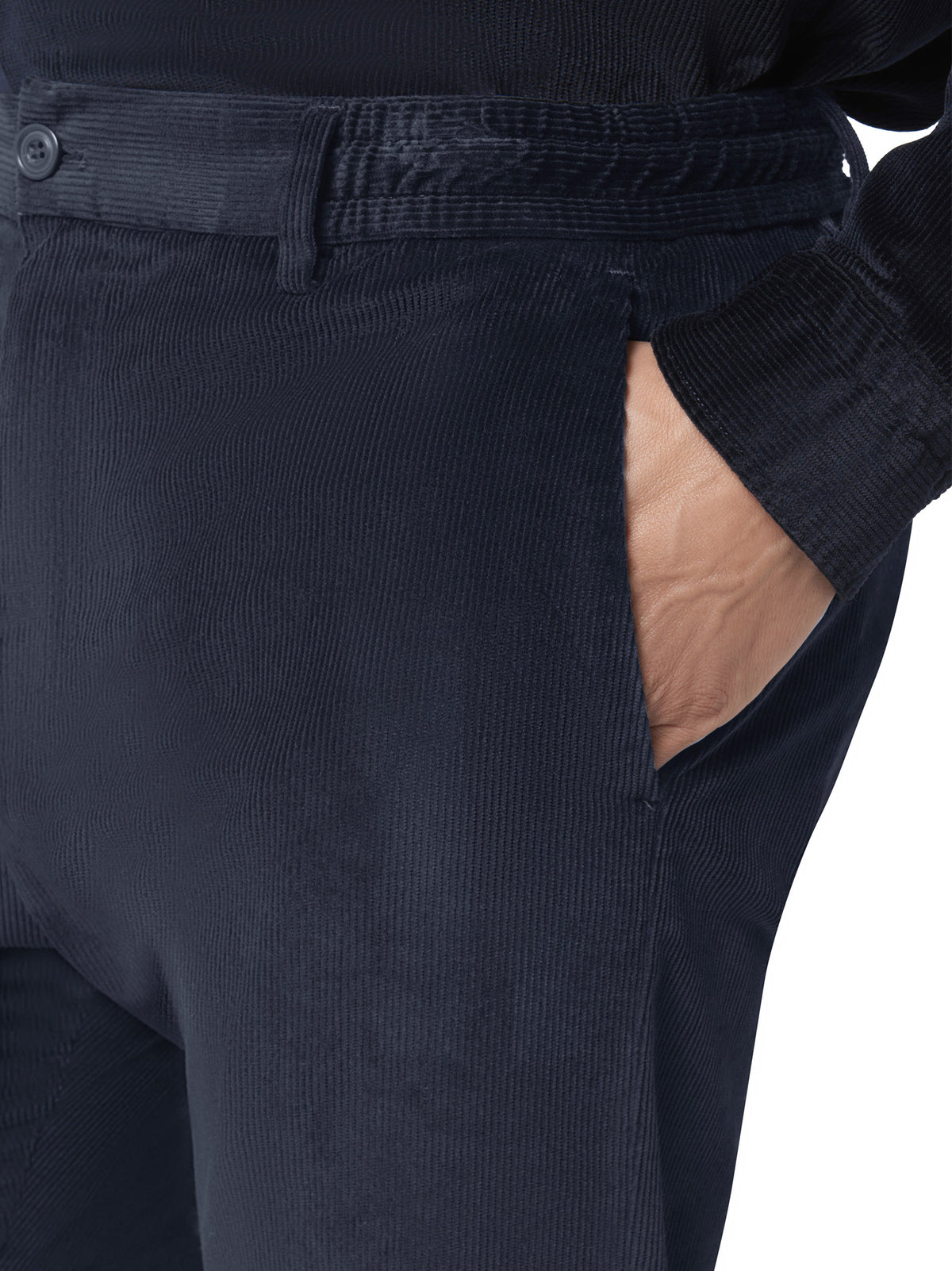 Paul&Shark Pantalone In Velluto A Coste Blu-4