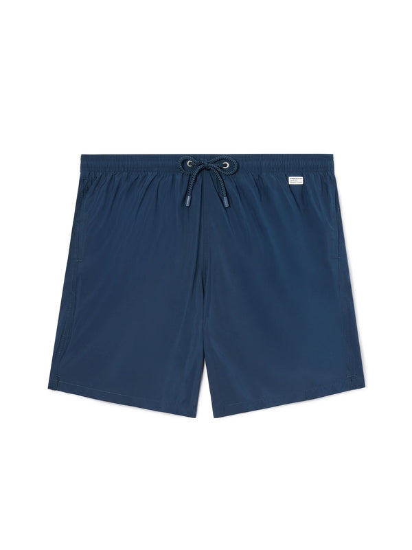 Costume Mare Lighting Pantone Blu Scuro Tinta Unita Special Edition di SAINT BARTH - uomo blu navy