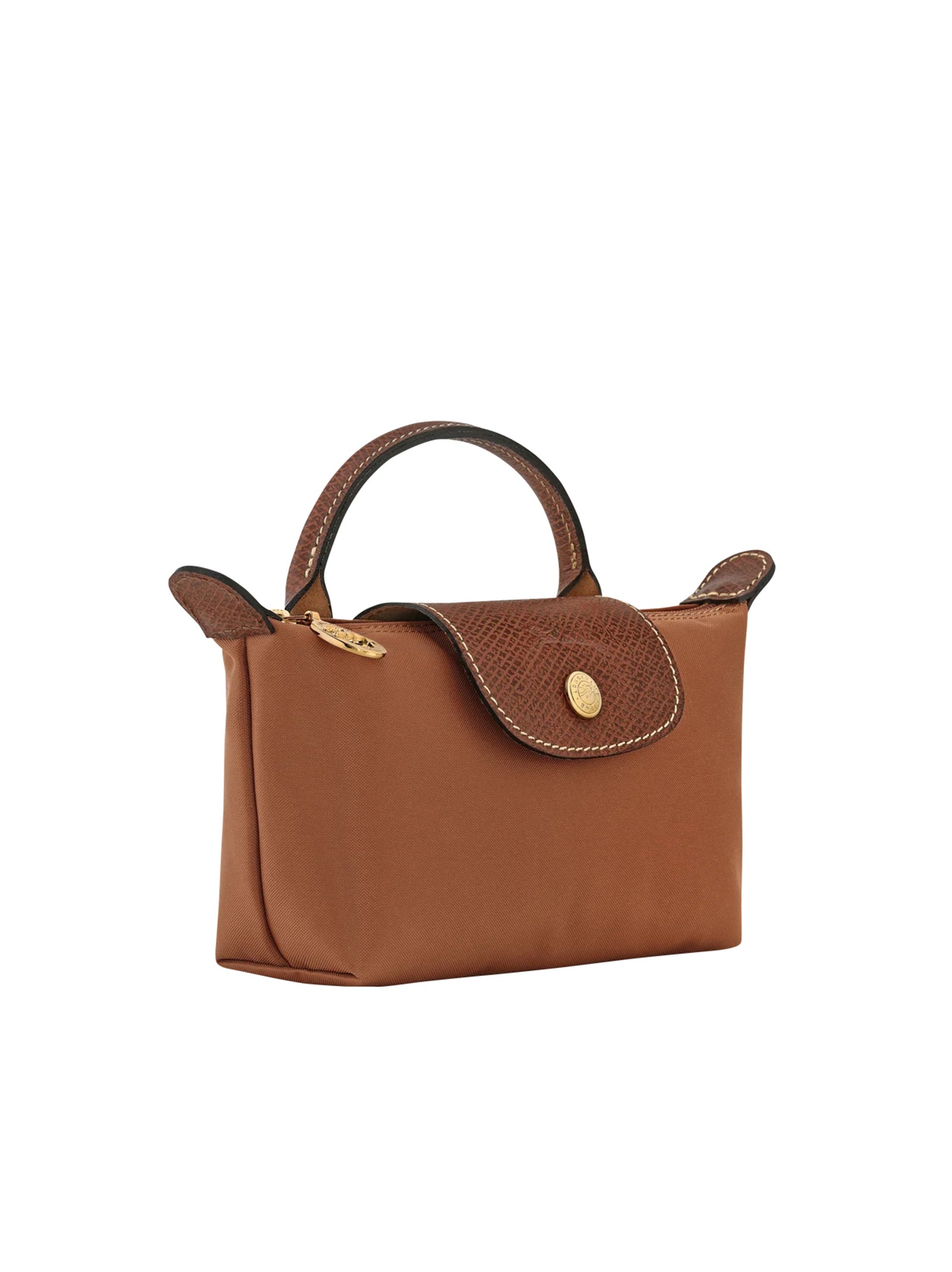 Longchamp Paris Le Pliage Original Pochette Cognac-3