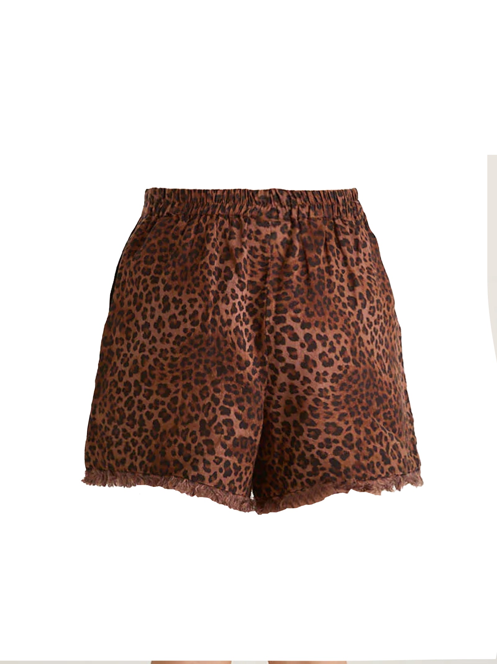 Saint Barth Shorts Lino Leopard-3