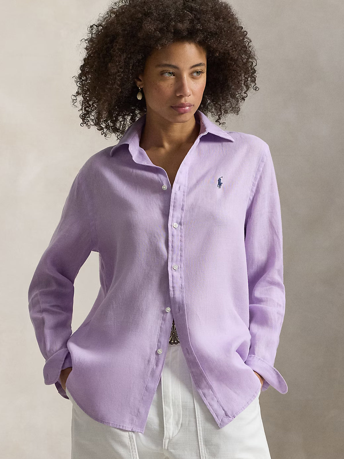 Camicia In Lino Classic-Fit-2