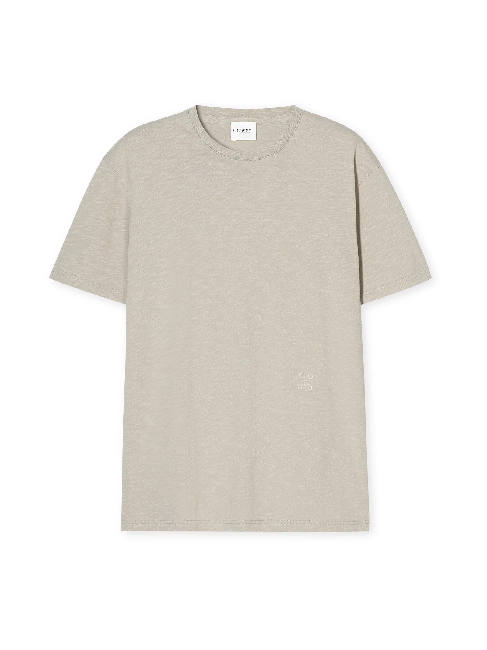 Closed Classic T-Shirt Mud Grey-1