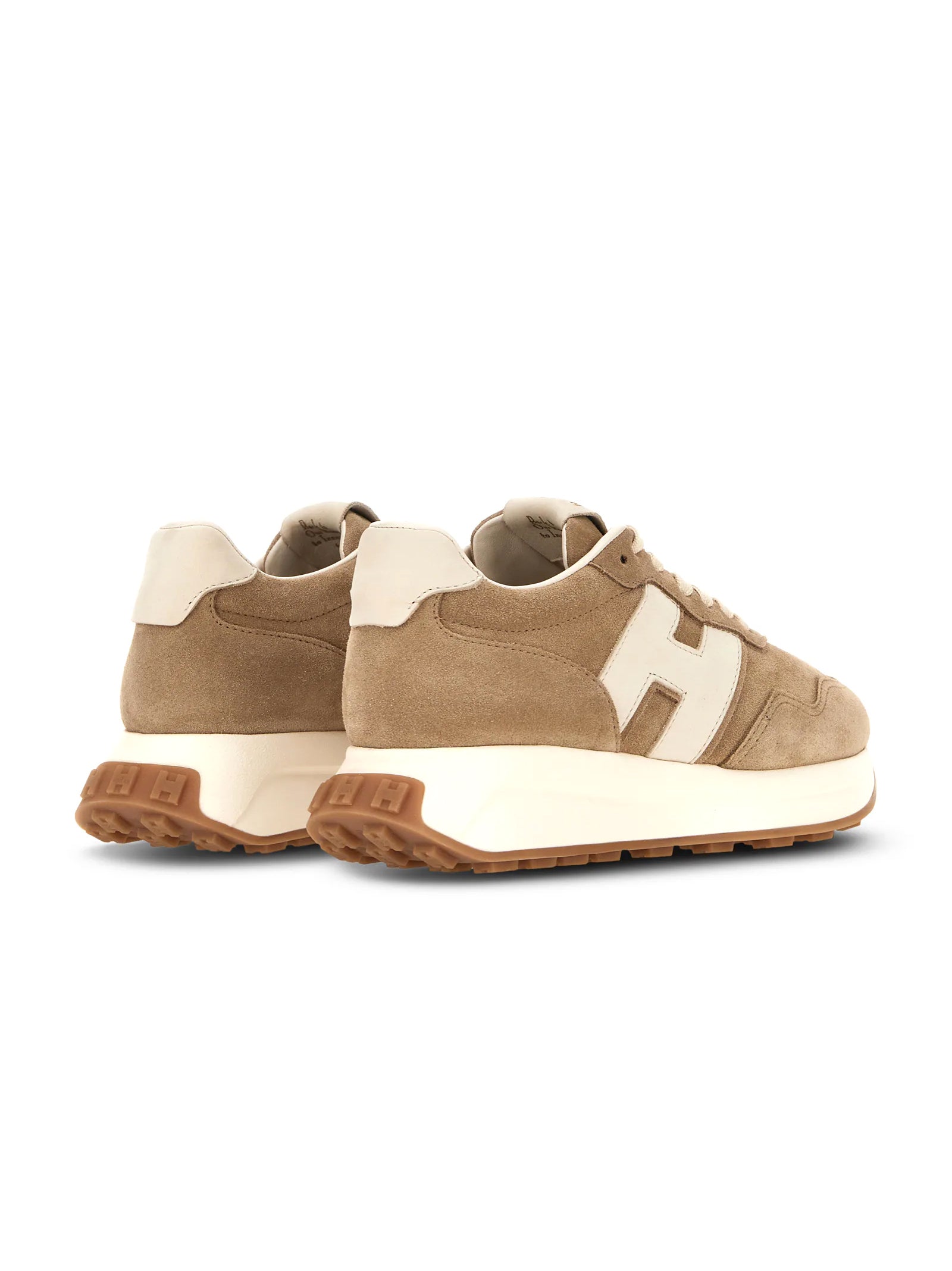 Sneakers Hogan H641 Beige Scuro-3