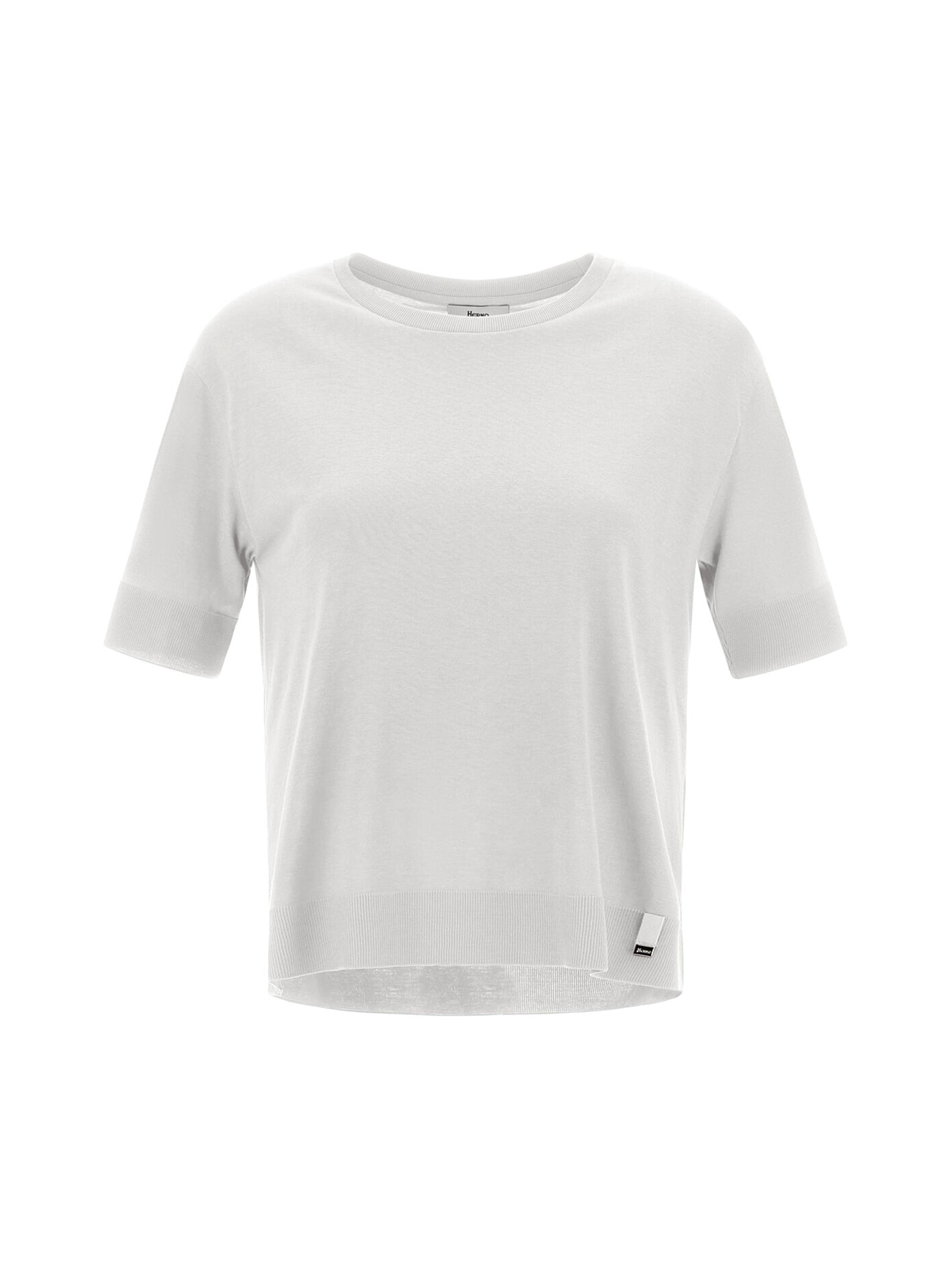 T-Shirt In Glam Knit Effect-1