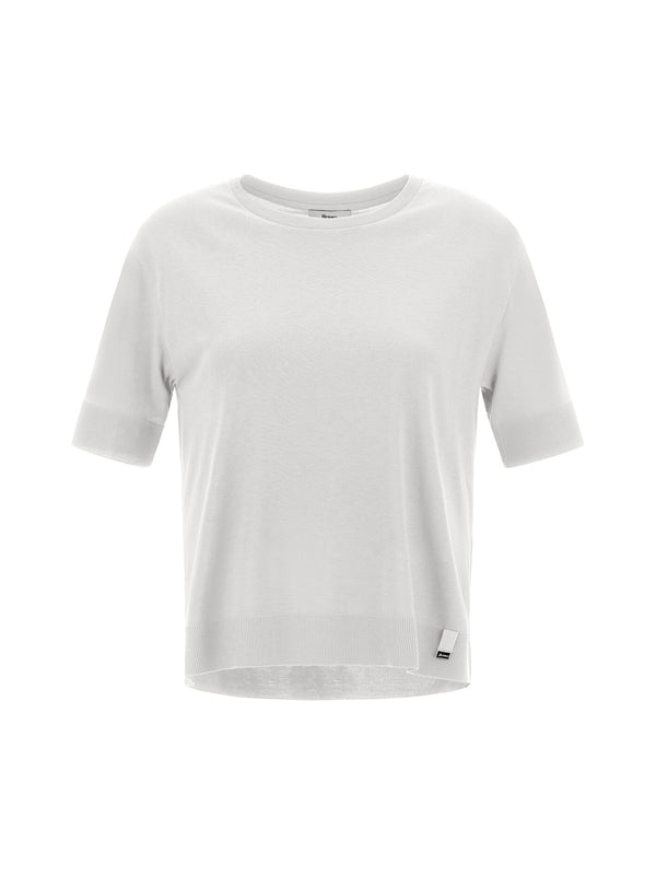 T-Shirt In Glam Knit Effect